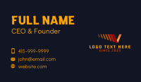 Pit Stop Business Card example 4