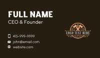 Lumberjack Tree Axe Business Card