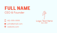 Contact Sports Business Card example 3