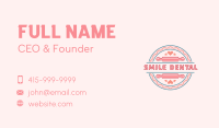 Rolling Pin Restaurant Business Card