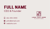 House Roofing Property Business Card