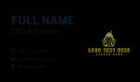 Female Sniper Gamer Business Card Design