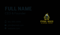 Female Sniper Gamer Business Card