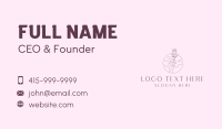 Flower Styling Florist Business Card