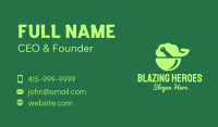 Green Natural Herbal Pharmacy Business Card Image Preview