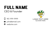 Coconut Essential Oil  Business Card