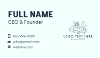 Ice Skating Business Card example 4