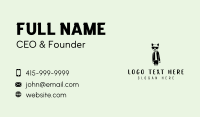 Dog Fashion Apparel Business Card