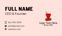 Goblet Business Card example 4