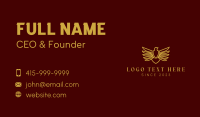 Eagle Wings Premium Shield Business Card Design