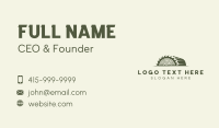 Logger Business Card example 1