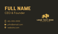 Buffalo Flash Wildlife Business Card