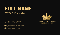 Deluxe Eagle Crown Business Card