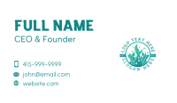 Aquarium Seafood Fish Business Card