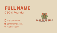 Hawaiian Tiki Totem Business Card