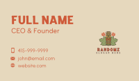 Hawaiian Tiki Totem Business Card