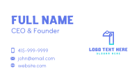 Numeral Business Card example 2