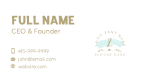 Generic Salon Letter BL   Business Card