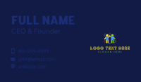 Kids Daycare Learning Center Business Card Design