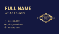 Premium Beauty Boutique Business Card