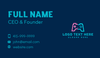 Gaming Console Business Card example 2