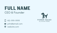Pet Care Dog Cat Business Card