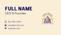 City Contractor Building Business Card