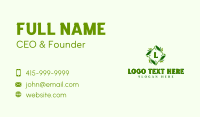 Eco Environmental Organic Business Card Design