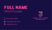 Music Streaming App Business Card