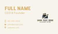 Finance Growth Bank Business Card Design