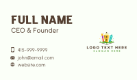 Daycare School Education Business Card