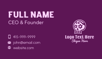 Mexican Calavera Skull Business Card