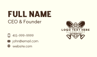 Horticulture Shovel Gardening Business Card Design