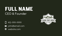 Mountain Hiking Adventure Business Card