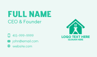 Science Laboratory House Business Card