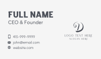 Chic Business Card example 2