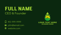 Citrus Lemon Oil  Business Card Design