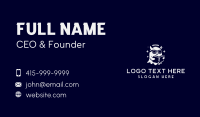 Evil Ghost Halo Business Card