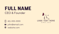 Taekwondo Business Card example 1