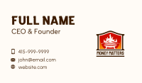 Flame Grill Restaurant Business Card