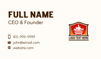 Flame Grill Restaurant Business Card