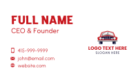 Classic Muscle Car Business Card