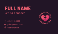 Hand Business Card example 2