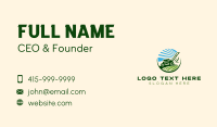 Lawn Grass Mower Business Card