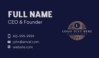 Crest Premium Luxury Business Card Design