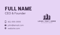 Real Estate Building Establishment Business Card Design