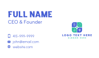 Laundry Wash Cleaning Business Card