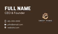 Pet Dog Paw Business Card Image Preview