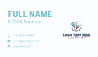 Event Party Supplies  Business Card Design