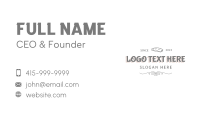 French Bread Business Card example 2